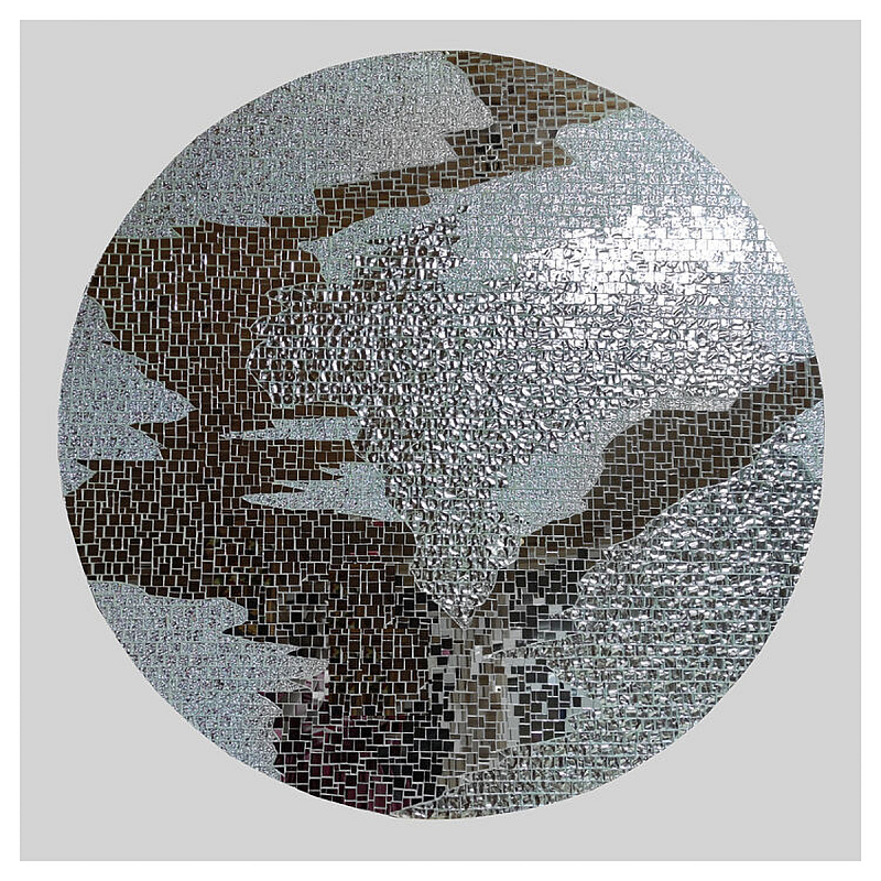 Панно «Moon light» Серый Зеркало в Брянске | Loft Concept 