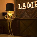 Лампа MANNEQUIN LAMP с абажуром руки на талии варинант исполнения - 5 | Loft Concept в Брянске