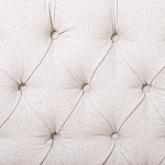 Кровать двуспальная светло-бежевая с основанием из массива дуба с мягким изголовьем Flax Beds варинант исполнения - 4 | Loft Concept в Брянске