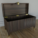 Большой дизайнерский Сундук Elsa Dreams Walnut варинант исполнения - 2 | Loft Concept в Брянске