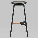 Черный барный стул Knopper варинант исполнения - 2 | Loft Concept в Брянске