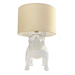 Настольная лампа COLLECTION OF DOGS с абажуром Бульдог варинант исполнения - 2 | Loft Concept в Брянске