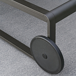 Шезлонг на металлическом каркасе с регулируемой спинкой GUELL Sunbed варинант исполнения - 7 | Loft Concept в Брянске