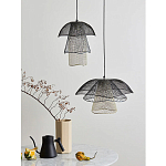 Подвесной светильник Black Grey Mesh Tube Lampshade Hanging Lamp варинант исполнения - 6 | Loft Concept в Брянске