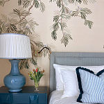 Обои ручная роспись Silk Tree Special Colurway on Sabbia slub silk варинант исполнения - 2 | Loft Concept в Брянске