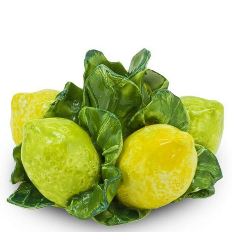 Подсвечник Candleholder Lemons S Зеленый Желтый Подсвечник Candleholder Lemons S Зеленый Желтый в Брянске | Loft Concept