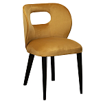 Стул велюровый горчичный Verified варинант исполнения - 3 | Loft Concept в Брянске
