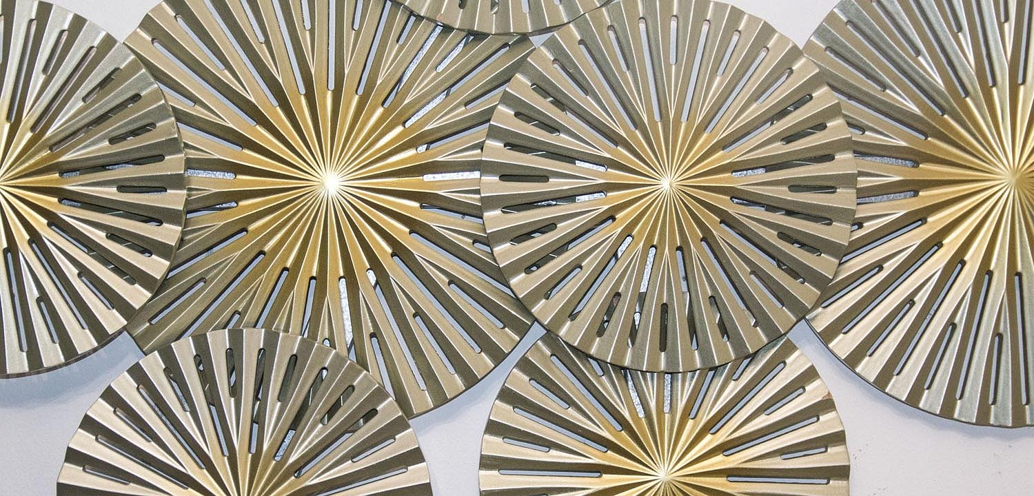 Арт-объект Apollo Gold and Silver Wall Plaque Disc gap 11 Арт-объект Apollo Gold and Silver Wall Plaque Disc gap 11 - Loft-Concept в Брянске