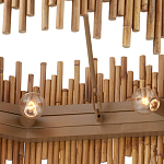 Люстра с абажуром из ротанга Wicker Furniture варинант исполнения - 2 | Loft Concept в Брянске