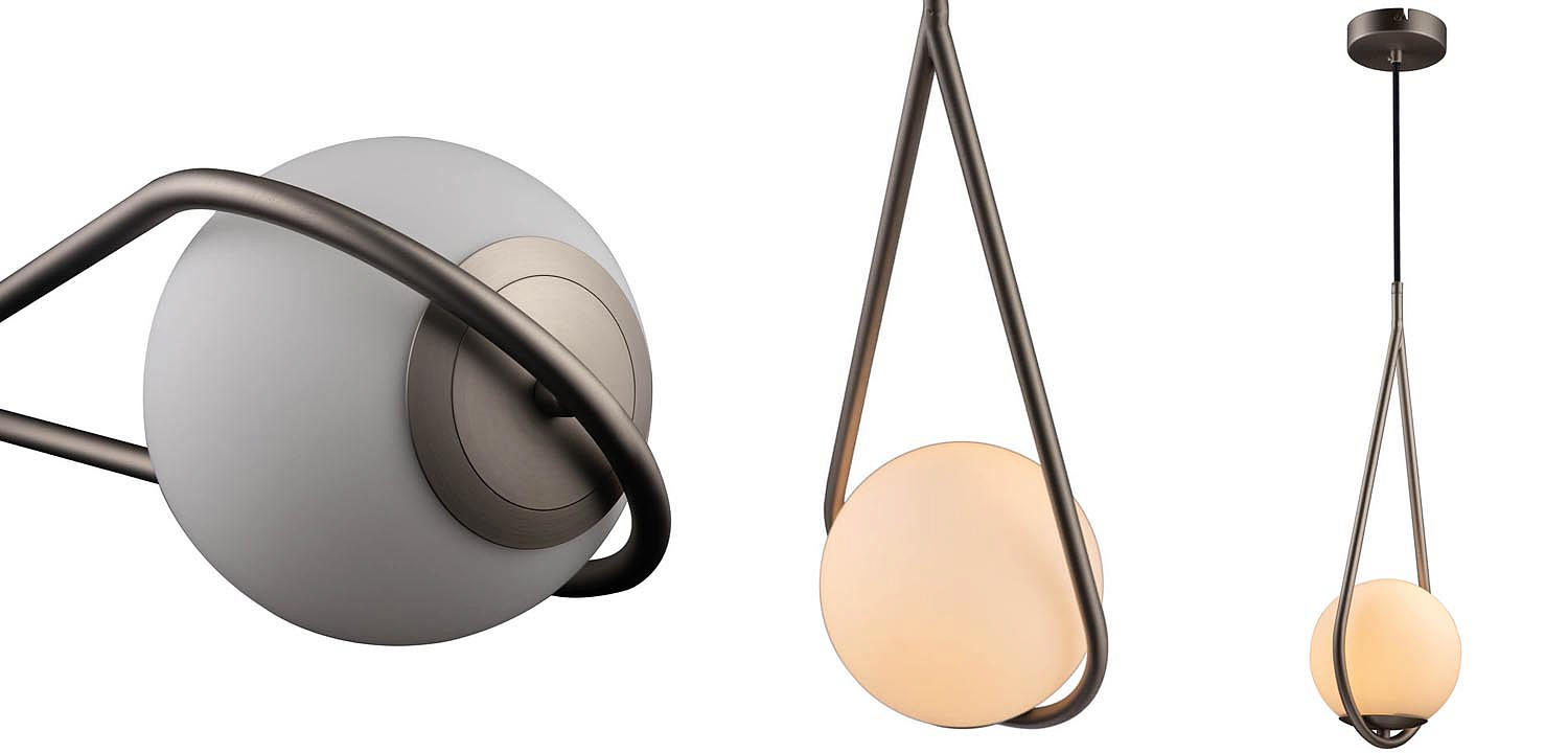 Подвесной светильник B.LUX C Ball nickel 48 Подвесной светильник B.LUX C Ball nickel 48 - Loft-Concept в Брянске