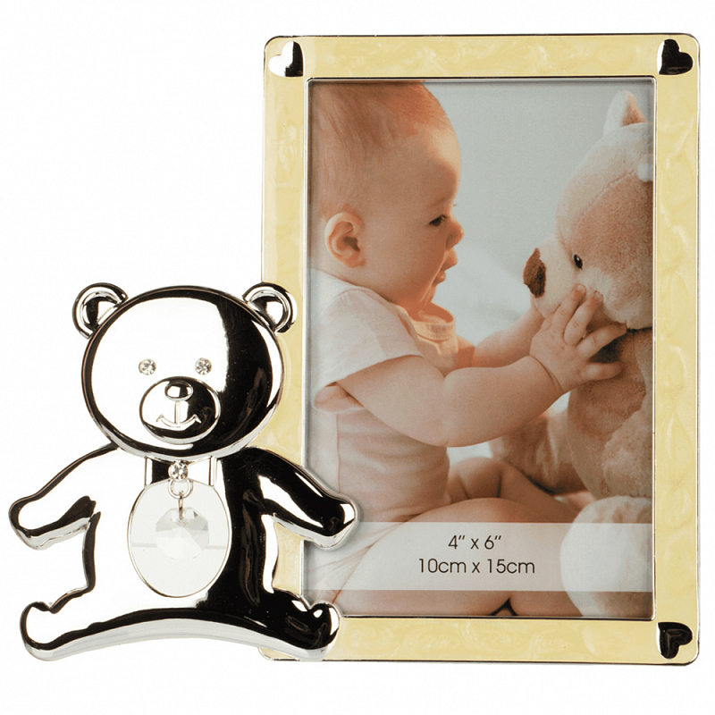 Фоторамка детская Childhood Corner Misha Серебряный Фоторамка детская Childhood Corner Misha Серебряный в Брянске | Loft Concept