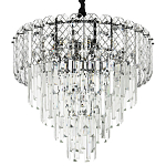 Хрустальная люстра Harmonica Crystal Chrome Chandelier 10 варинант исполнения - 1 | Loft Concept в Брянске