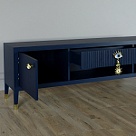 TV-тумба Дизайнерская Elsa Dreams Blue варинант исполнения - 3 | Loft Concept в Брянске