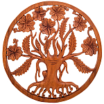 Панно из дерева Foliage Panel With Trees варинант исполнения - 1 | Loft Concept в Брянске