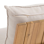 Двухместный диван для сада Acacia варинант исполнения - 6 | Loft Concept в Брянске