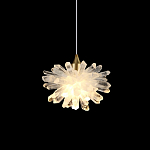 Подвесной светильник с натуральным горным хрусталем Crystal Shimmer варинант исполнения - 2 | Loft Concept в Брянске