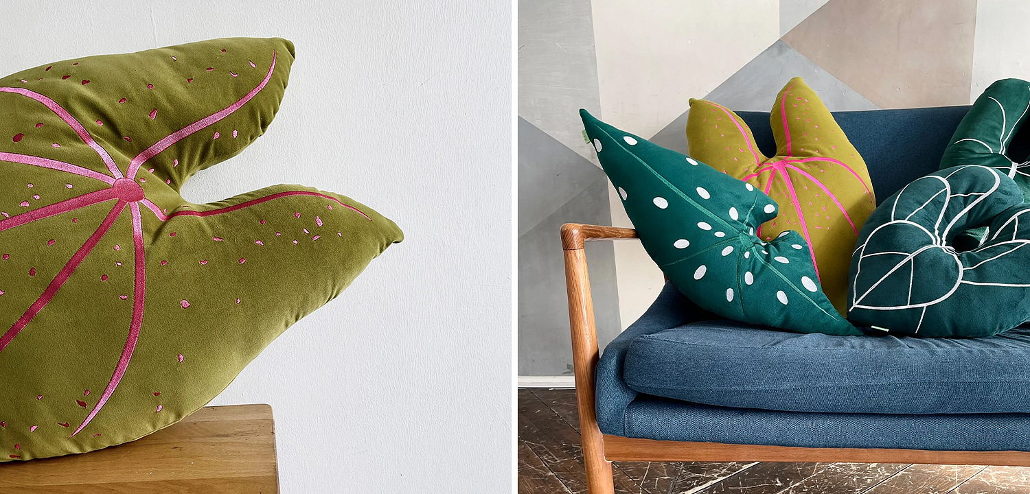 Декоративная подушка Botanical Cushion Caladium Декоративная подушка Botanical Cushion Caladium - Loft-Concept в Брянске