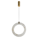 Подвесной светильник в форме кольца Cryptocrystalline Stone варинант исполнения - 7 | Loft Concept в Брянске