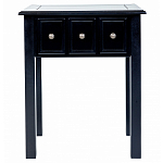 Черная тумба с выдвижным ящиком Monica варинант исполнения - 1 | Loft Concept в Брянске