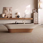 Журнальный столик фигурный со стеклянной столешницей Table Drop варинант исполнения - 3 | Loft Concept в Брянске