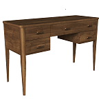 Стол письменный из массива бука Tasteful Furniture варинант исполнения - 1 | Loft Concept в Брянске