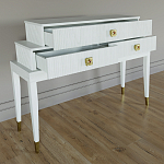 Премиальная Консоль с тремя ящиками Elsa Dreams White варинант исполнения - 2 | Loft Concept в Брянске