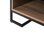 Стеллаж под TV в стиле лофт с открытыми полками и ящиками Urban Style Space варинант исполнения - 4 | Loft Concept в Брянске