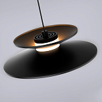 Подвесной светильник черного цвета из металла Obsidian Touch варинант исполнения - 4 | Loft Concept в Брянске