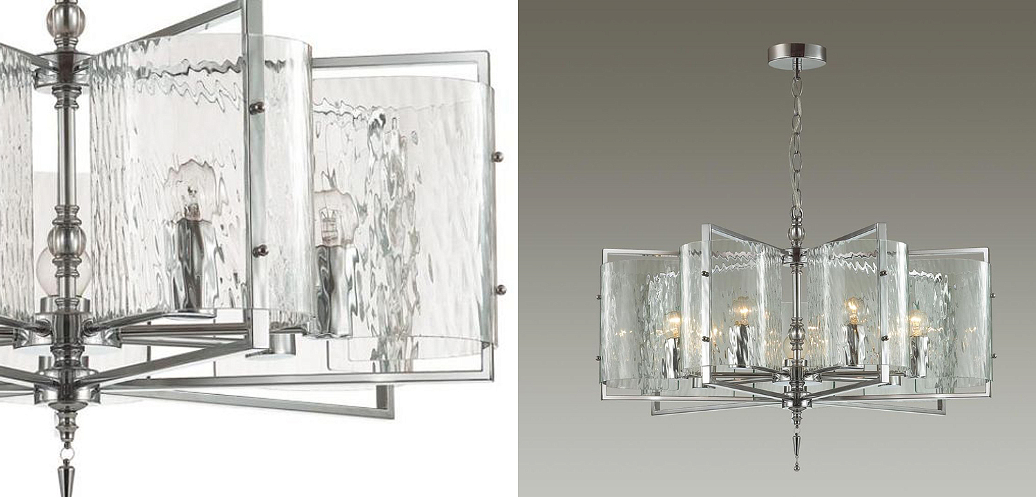 Люстра Karissa Chrome Chandelier 65 Люстра Karissa Chrome Chandelier 65 - Loft-Concept в Брянске