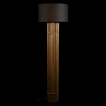 Торшер с металлическим золотым трубчатым основанием Fulgurite варинант исполнения - 3 | Loft Concept в Брянске