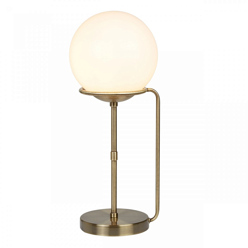 Настольная лампа Melissa Table Lamp Латунь Молочный Настольная лампа Melissa Table Lamp Латунь Молочный в Брянске | Loft Concept