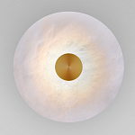 Бра светодиодный с мраморным рассеивателем латунь варинант исполнения - 1 | Loft Concept в Брянске