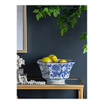 Чаша белая с синим цветочным узором Chino Dishes варинант исполнения - 4 | Loft Concept в Брянске