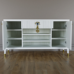 Комод-буфет Elsa Dreams White с открытыми полками   варинант исполнения - 3 | Loft Concept в Брянске