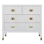 Бельевой Комод с 4 ящиками Elsa Dreams White варинант исполнения - 6 | Loft Concept в Брянске