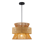 Подвесной светильник с абажуром из натуральных материалов Light Inside the Cell варинант исполнения - 2 | Loft Concept в Брянске