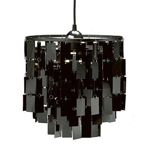 Люстра Ring Discs Square Black