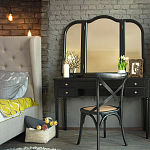 Туалетный столик Stylish Black варинант исполнения - 2 | Loft Concept в Брянске