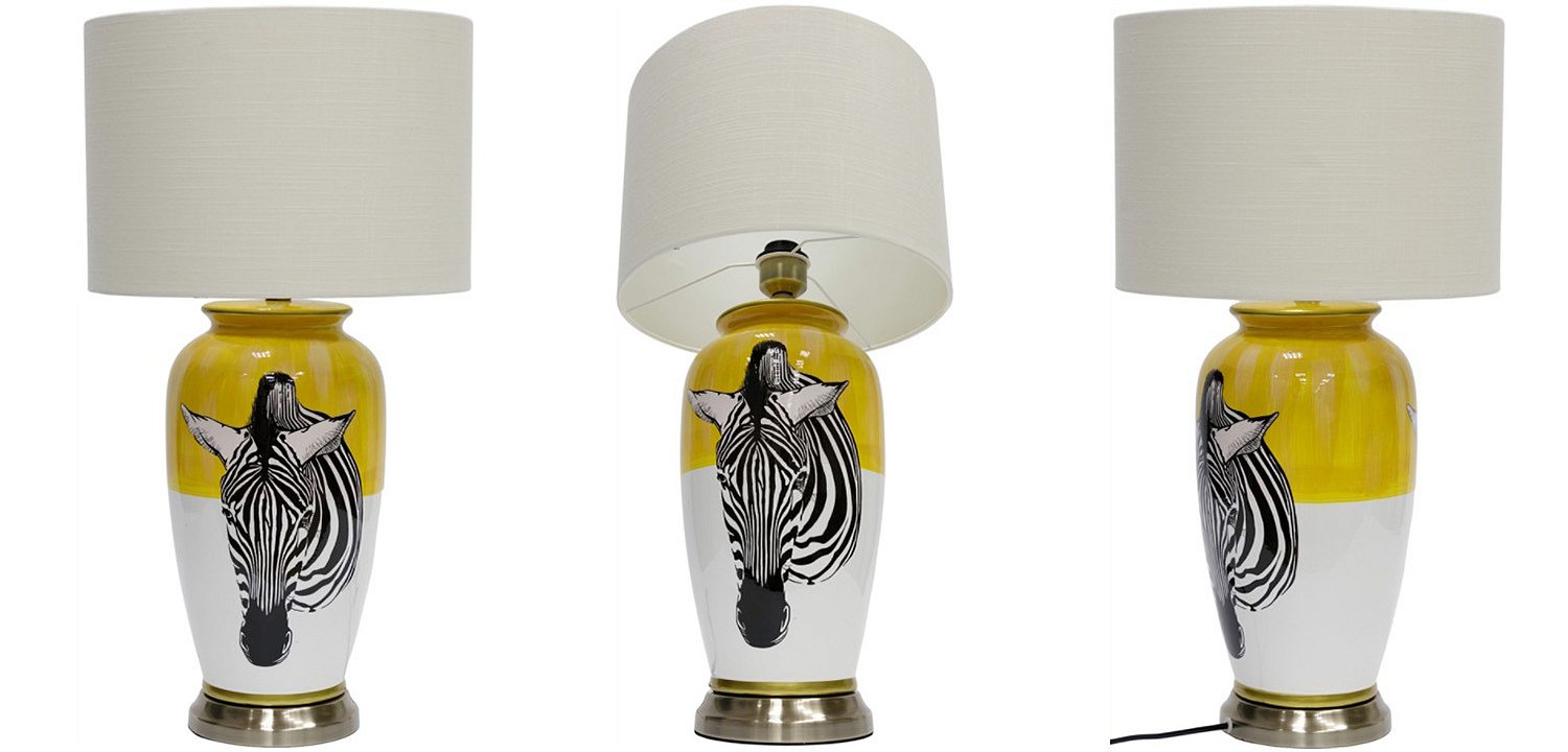 Настольная лампа Zebra head Table lamp Настольная лампа Zebra head Table lamp - Loft-Concept в Брянске