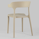 Бежевый стул из прочного PP-пластика JORIS варинант исполнения - 5 | Loft Concept в Брянске