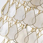 Подвесной светильник с декором из натуральной морской ракушки Iridescent Light варинант исполнения - 8 | Loft Concept в Брянске