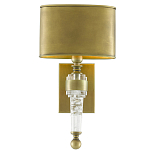 Бра с овальным абажуром на прозрачном основании Masculinity варинант исполнения - 2 | Loft Concept в Брянске