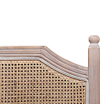 Изголовье кровати коричневое с обивкой из ротанга Olivia Headboard варинант исполнения - 2 | Loft Concept в Брянске