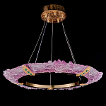 Люстра в форме кольца розовая Warm Pink Light варинант исполнения - 1 | Loft Concept в Брянске