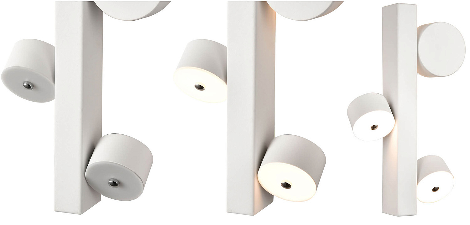 Бра Pohon White Circles Wall Lamp Бра Pohon White Circles Wall Lamp - Loft-Concept в Брянске