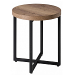 Стол журнальный круглый в стиле лофт Urban Style Space варинант исполнения - 1 | Loft Concept в Брянске