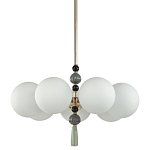 Люстра со вставками из керамики SkyEast 7 ламп варинант исполнения - 1 | Loft Concept в Брянске