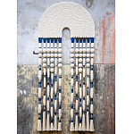 Настенное украшение из нитей Корона с кисточками Crown Wall Hanging варинант исполнения - 1 | Loft Concept в Брянске