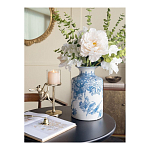 Ваза с мотивами цветущего сада с попугаями Vase Inspired by Nature варинант исполнения - 5 | Loft Concept в Брянске