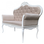 Диван в стиле прованс Montmartre Provence Sofa Beige White варинант исполнения - 2 | Loft Concept в Брянске
